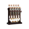 Ten-tube parallel cigar flavor infuser for infusing multiple cigars at once