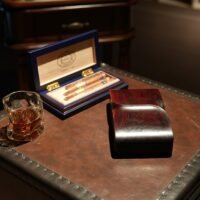 River - cigar Travel Case | Luxury Hardwood Case Lined with Spanish Cedar - Image 5