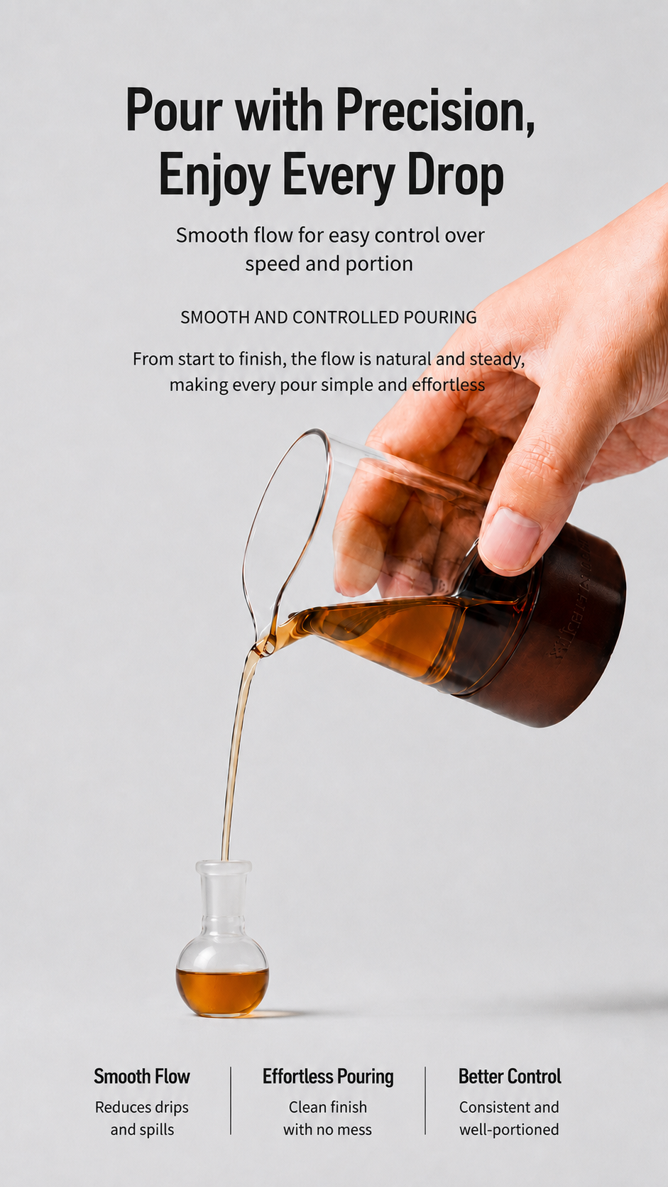 Luxury Rosewood Spirit Server | Handcrafted Borosilicate Glass Decanter with Natural Wood Base, Elevating Every Pour 2 4
