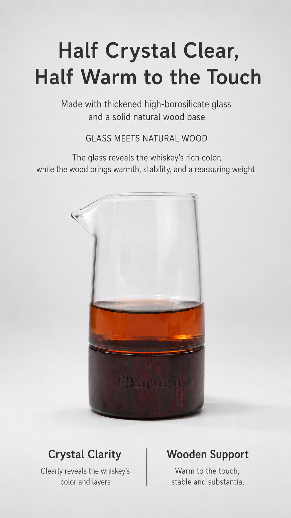 Luxury Rosewood Spirit Server | Handcrafted Borosilicate Glass Decanter with Natural Wood Base, Elevating Every Pour 4 ChatGPT Image 2026年7月29日 15 52 42 2