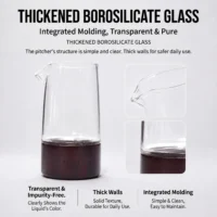 Luxury Rosewood Spirit Server | Handcrafted Borosilicate Glass Decanter with Natural Wood Base, Elevating Every Pour - Image 7