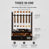 Exquisite Rosewood Cigar Humidor | A Legacy of Fine Wood, Crafted for the Ultimate Cigar Experience - Image 6